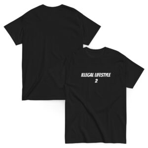 Illegal Lifestyle 2 Retro Unisex tee